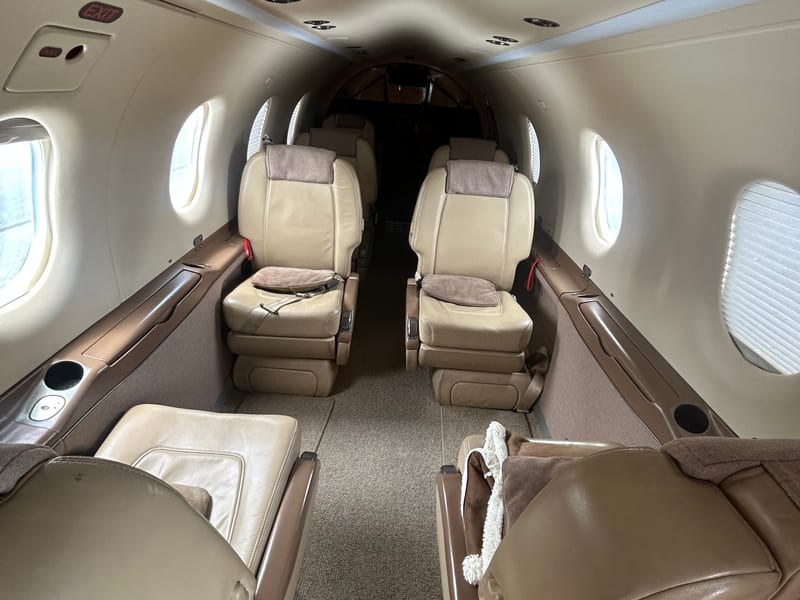 Millionaire Charters aircraft on tarmac