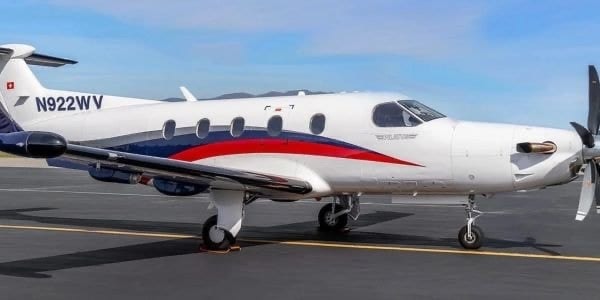 Millionaire Charters Pilatus aircraft
